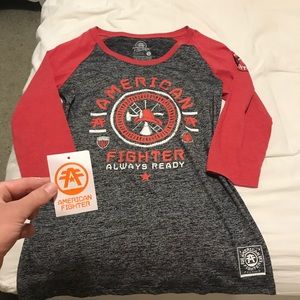 American fighter shirt